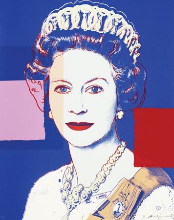Siebdruck Warhol - Queen Elizabeth II of the United Kingdom (FS II.335)