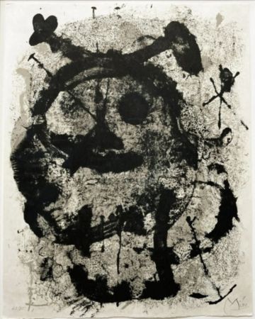 Lithographie Miró - Quelques Fleurs V