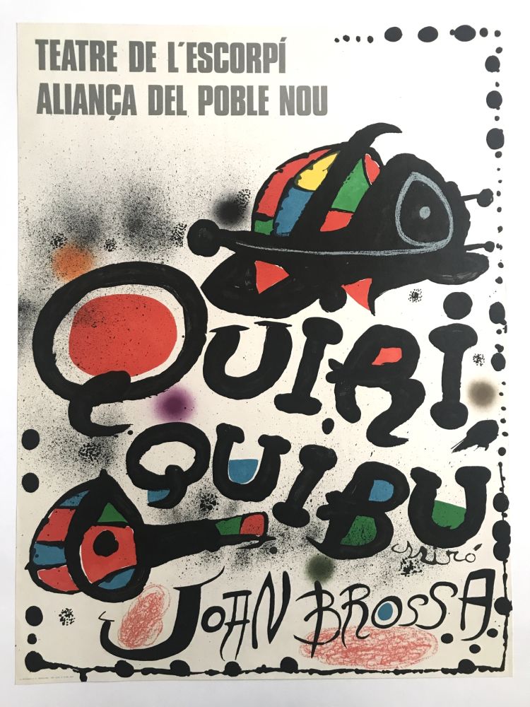 Plakat Miró - Quiriquibu