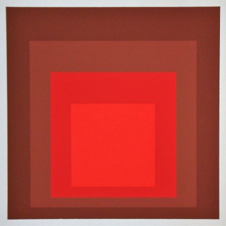 Siebdruck Albers - R-I d-5, 1969