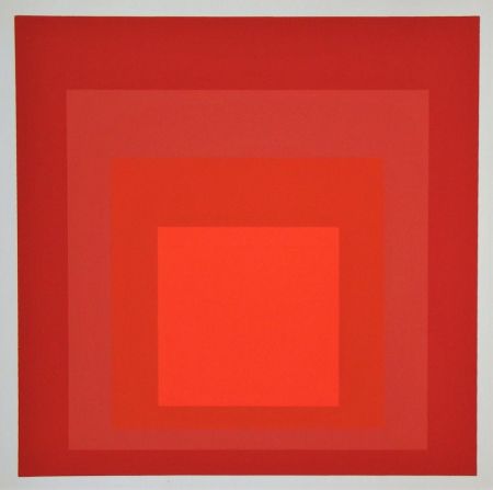 Siebdruck Albers - R-III a-4, 1968