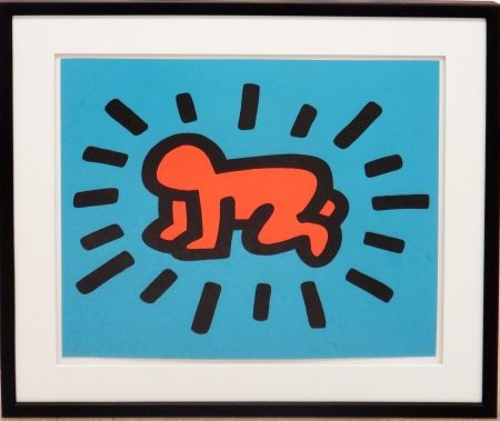 Siebdruck Haring - Radiant Baby (from Icons series)