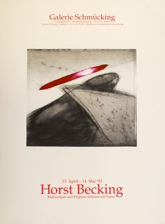 Radierung Und Aquatinta Becking - Radierungen und Original-Arbeiten auf Papier