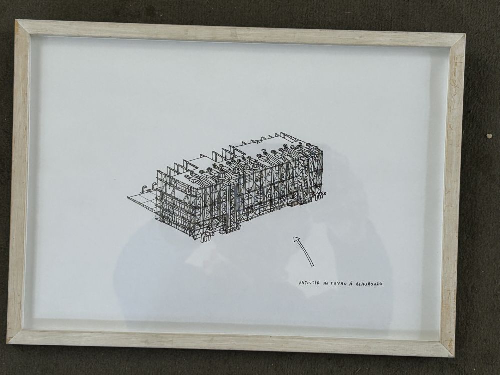 Keine Technische Berthier - Rajouter un tuyau à Beaubourg