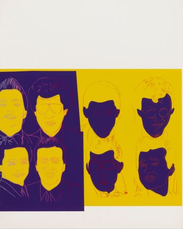 Siebdruck Warhol - Rats & Star (Unique) (F. & S. IIIB.21A)