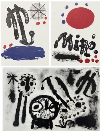 Lithographie Miró - Recent Paintings. New York: Pierre Matisse Gallery