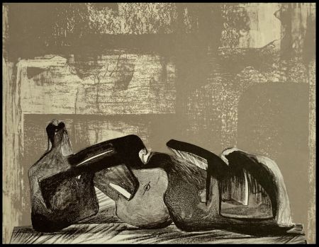 Lithographie Moore - Reclining Figure