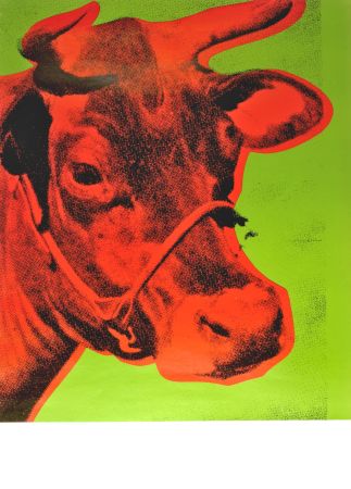 Siebdruck Warhol - Red Cow, c. 1970-1971
