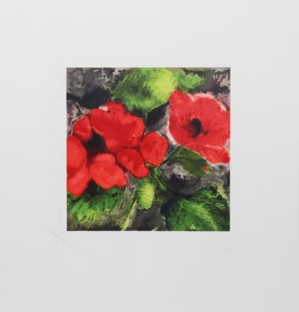 Siebdruck Sultan - Red Poppies