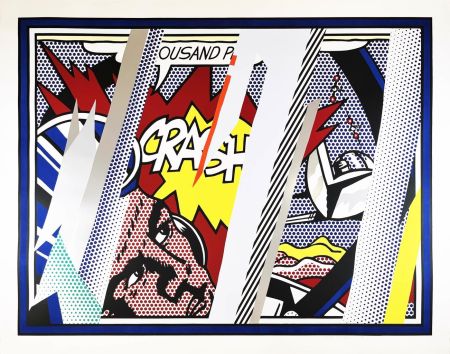 Lithographie Lichtenstein - Reflections on Crash from Reflections Series