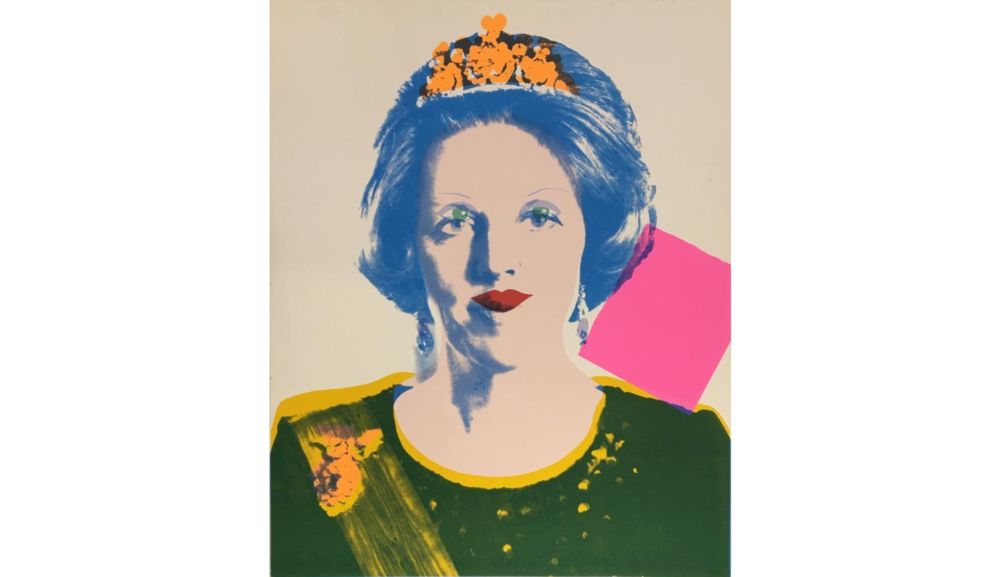 Siebdruck Warhol - Reigning Queens: Queen Beatrix of the Netherlands