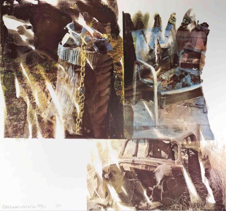 Siebdruck Rauschenberg - Relic (Speculations)