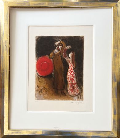 Keine Technische Chagall -  Rencontre de Ruth et de Boaz