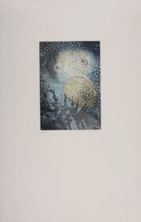 Stich Ernst - Rencontre en forêt, 1965 - Hand-signed