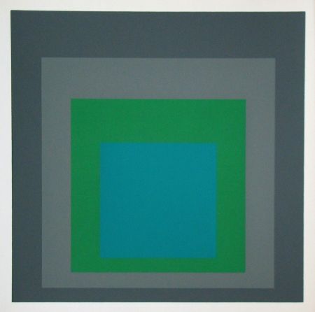 Siebdruck Albers - Renewed Hope, 1962