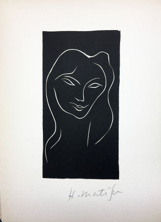 Illustriertes Buch Matisse - René Char : LE POÈME PULVÉRISÉ. Linogravure originale signée (1947).
