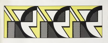Lithographie Lichtenstein - Repeated Design