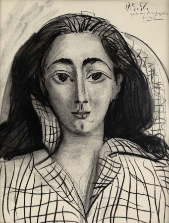 Lithographie Picasso - Retrato de Jacqueline