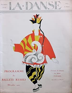 Illustriertes Buch Picasso - Revue LA DANSE. Programme des Ballets Russes.