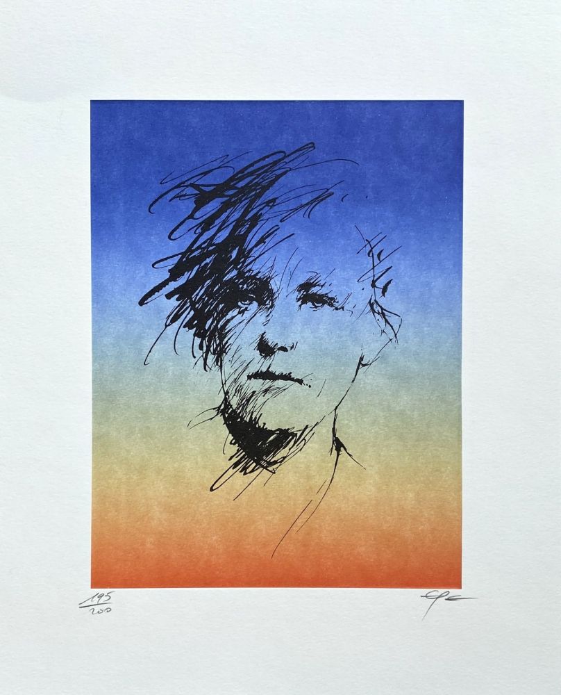 Lithographie Pignon-Ernest - Rimbaud
