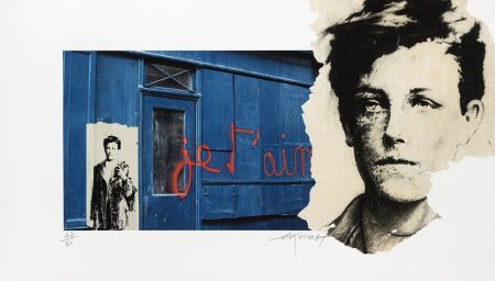 Digitale Druckgrafik Pignon-Ernest - Rimbaud - Je t'aime