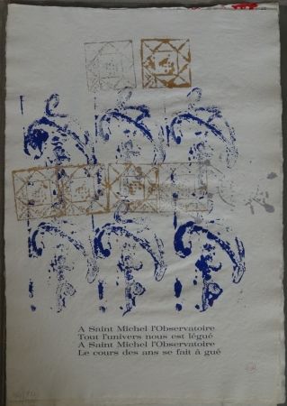 Illustriertes Buch Arman - Ritournelle pour Saint Michel l'Observatoire