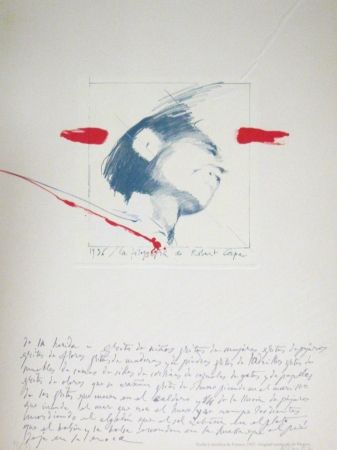 Lithographie Bru - Robert Capa