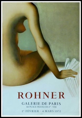 Plakat Rohner - ROHNER - GALERIE DE PARIS 