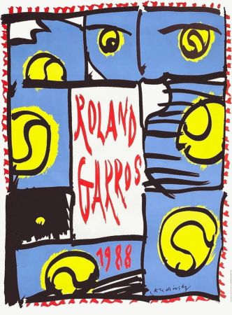 Plakat Alechinsky - Roland-Garros Official Poster