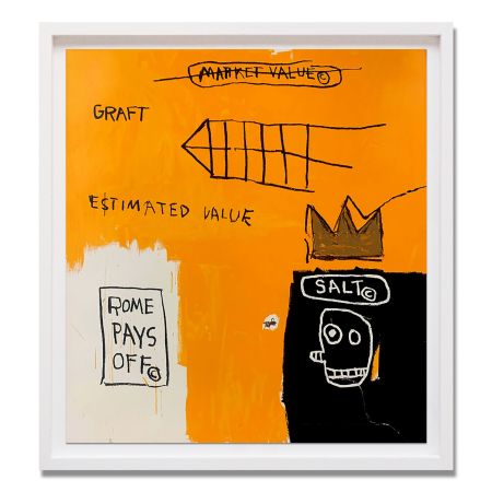 Siebdruck Basquiat - Rome Pays Off - Set II