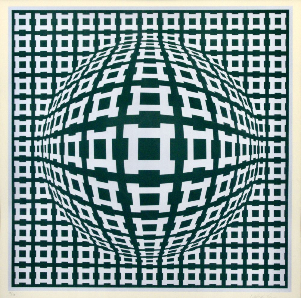 Siebdruck Vasarely - Rosenthal II