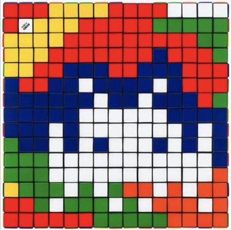 Multiple Invader - Rubik Camouflage NVDR1-2