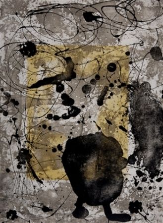 Radierung Und Aquatinta Miró - Rupestres 13