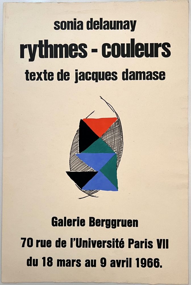Plakat Delaunay - Rythmes-couleurs