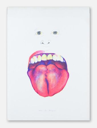 Lithographie Escobar - Saca la lengua 