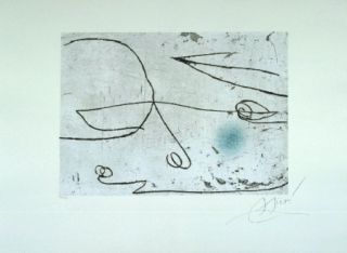 Radierung Und Aquatinta Miró - SAFIR