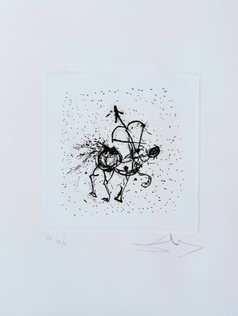 Radierung Dali - Sagittarius
