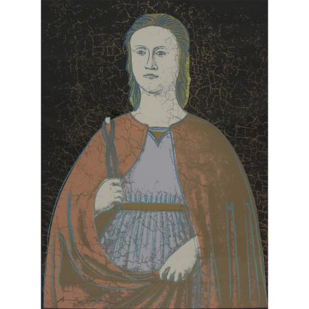 Siebdruck Warhol - Saint  Apollonia