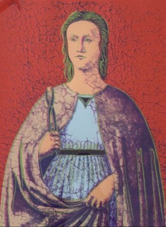 Siebdruck Warhol - Saint Apollonia