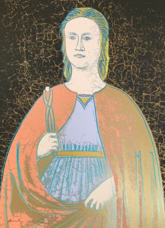 Siebdruck Warhol - Saint Apollonia (F. & S. II.331)