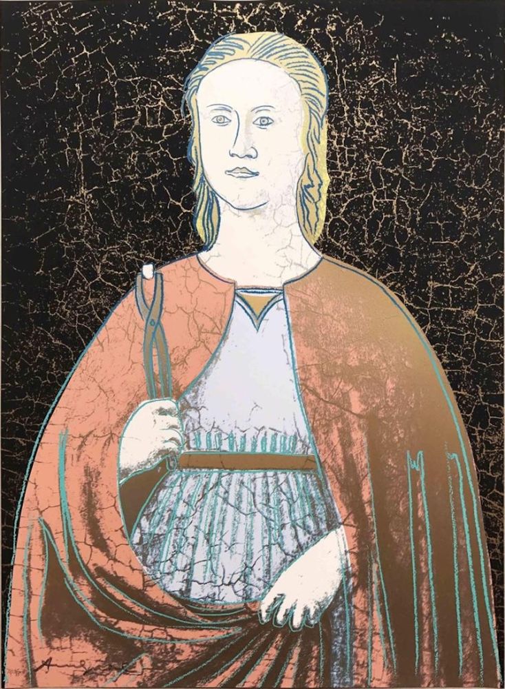 Siebdruck Warhol - Saint Apollonia, II.331