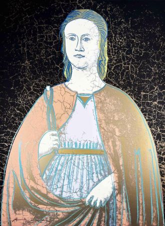 Siebdruck Warhol - Saint Apollonia, II.331