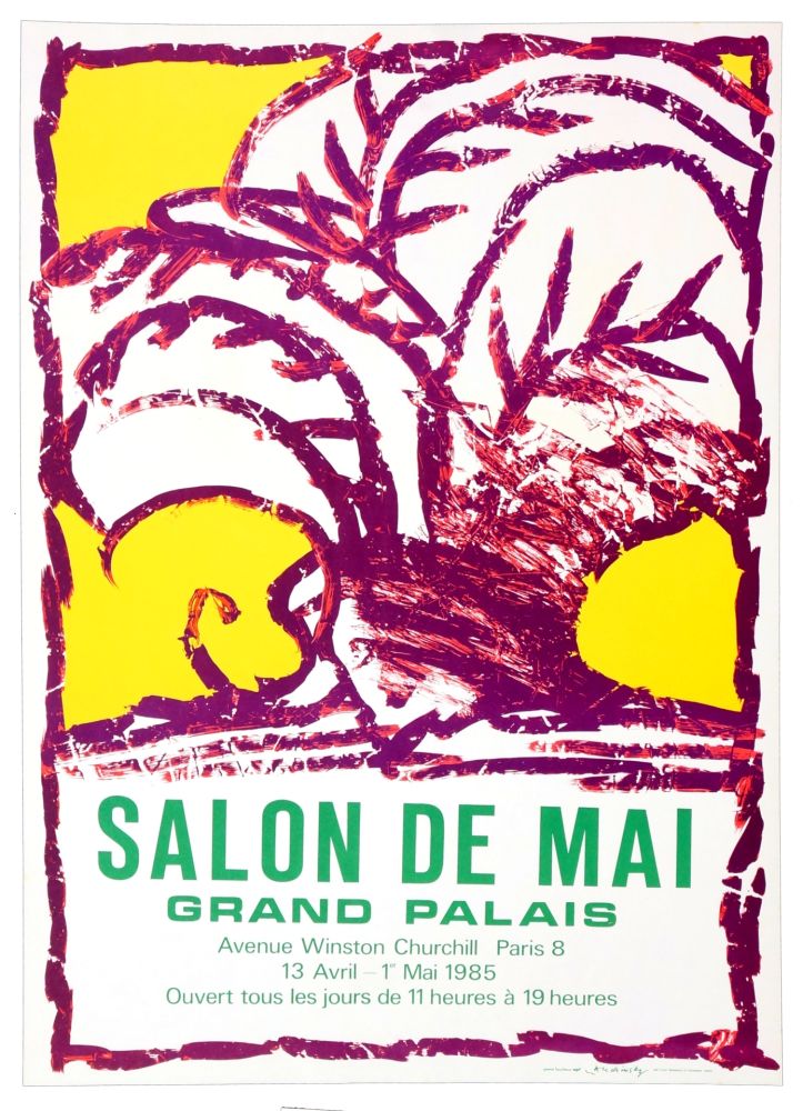 Plakat Alechinsky - Salon de Mai