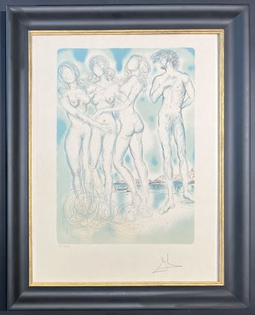 Lithographie Dali - Salvador Dalí (1904-1989) - Colured lithograph on Arches paper - 1979