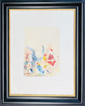 Stich Dali - Salvador Dalí (1904-1989) - Seven-colour aquatint etching on paper - 1974