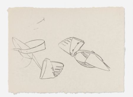 Siebdruck Warhol - Sandal (Unique) (IIIB.26)