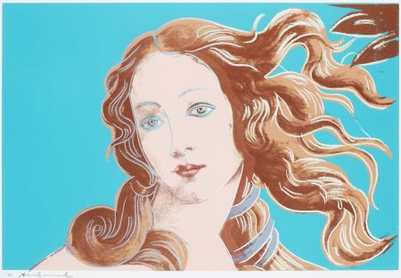 Siebdruck Warhol - Sandro Botticelli, Birth of Venus, 1482 (FS II.319)