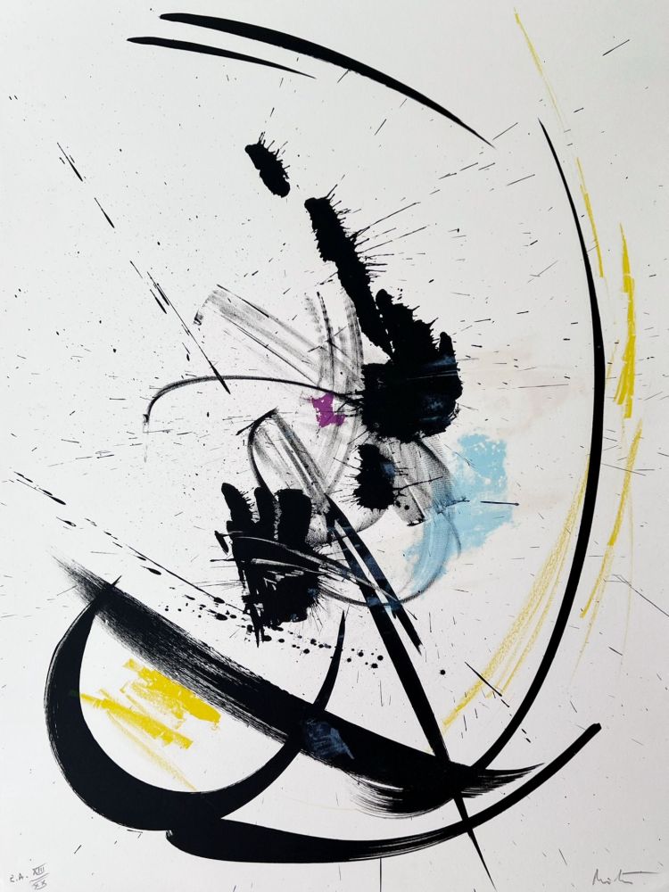 Lithographie Miotte - Sans titre 