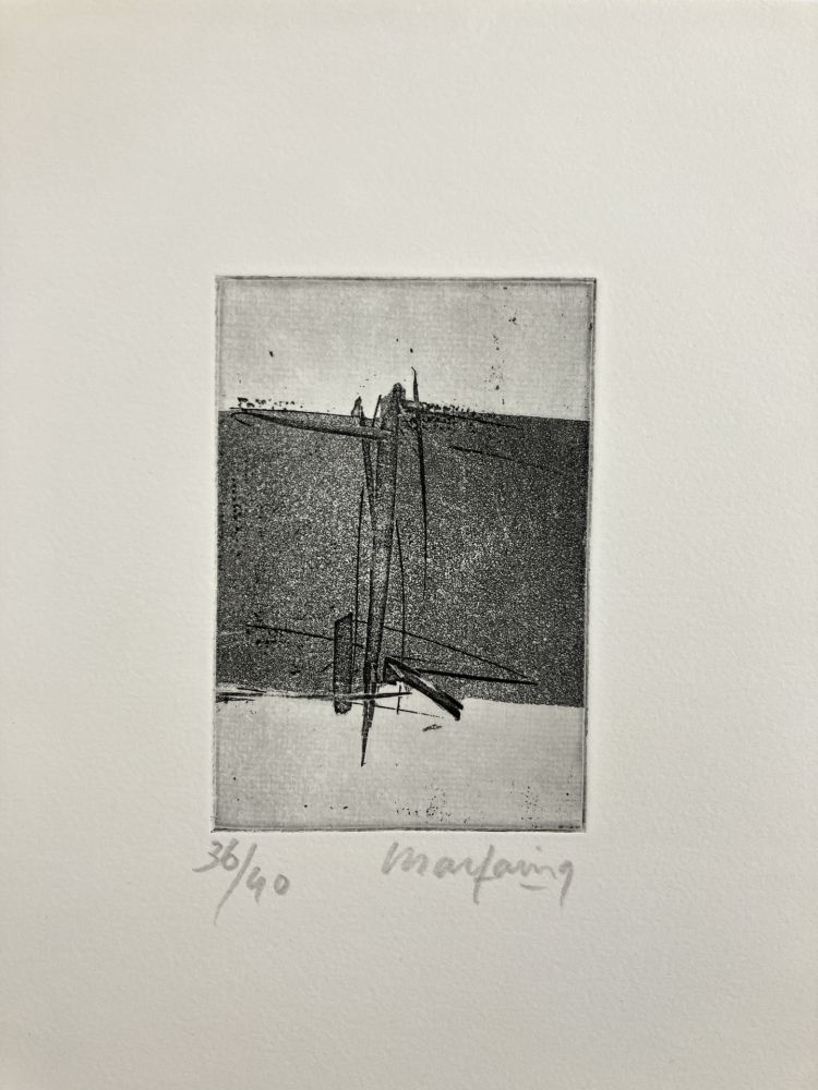 Radierung Marfaing - Sans titre, 1978