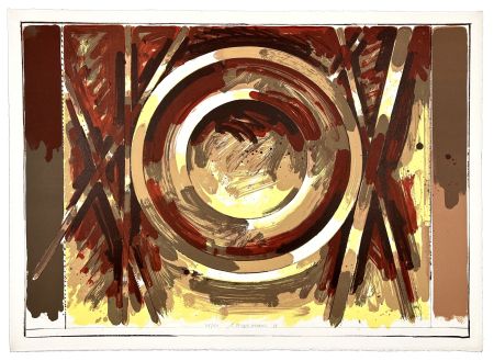 Lithographie Titus Carmel - Sans titre 2